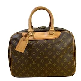 Louis Vuitton-Louis Vuitton Monogram Deauville Handbag-Brown