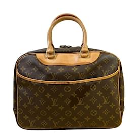 Louis Vuitton-Louis Vuitton Monogram Deauville Handbag-Brown