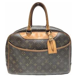 Louis Vuitton-Louis Vuitton Monogram Deauville Handbag-Brown