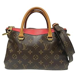 Louis Vuitton-Louis Vuitton Monogram Pallas BB Handbag-Fuschia