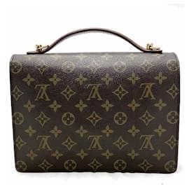 Louis Vuitton-Louis Vuitton Monogram Monceau 28 Handbag-Brown