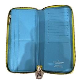 Louis Vuitton-Louis Vuitton Monogram Playground Zippy Wallet-Yellow