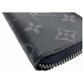 Louis Vuitton-Louis Vuitton Monogram Eclipse Coin Purse-Black,Monogram