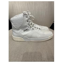Chanel-CHANEL Trainers T.EU 41 Leather-White