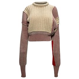 Maison Martin Margiela Suéter de lã vermelha com tricot grosso MM6 Maison Margiela Vermelho Bordeaux