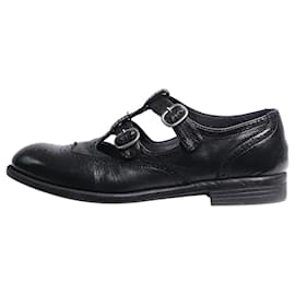 Autre Marque-Black Maryjane loafers - size EU 39-Black