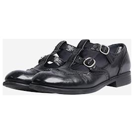 Autre Marque-Black Maryjane loafers - size EU 39-Black