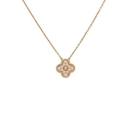 Van Cleef & Arpels-Collier en or rose 18k Van Cleef & Arpels Alhambra-Autre