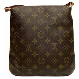 Louis Vuitton-Louis Vuitton Monogram Musette Salsa M51387 Shoulder Bag-Brown