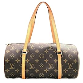 Louis Vuitton-Louis Vuitton Monogram Papillon 30 Handbag-Brown