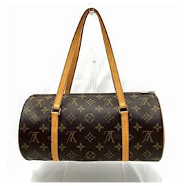 Louis Vuitton-Louis Vuitton Monogram Papillon 30 Handbag-Brown