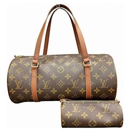 Louis Vuitton-Louis Vuitton Monogram Papillon 30 Handbag-Brown