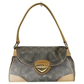 Louis Vuitton-Louis Vuitton Monogram Beverly MM Handbag-Brown