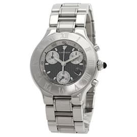 Cartier-Cartier W10172T2 Chronoscuff Date Watch-Other