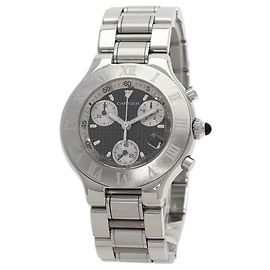 Reloj Cartier W10172T2 Chronoscuff Date Otro