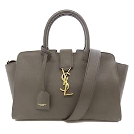 Sac à main Yves Saint Laurent Downtown Marron