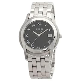 Gucci-Relógio de pulso masculino em aço inoxidável Gucci 5500M-Outro