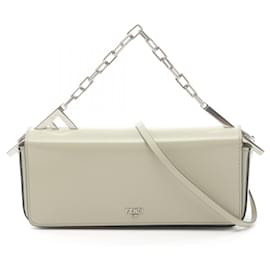Fendi-Fendi Leather First Side Handbag Green-Green