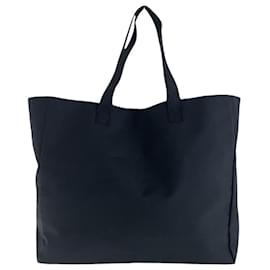 Fendi-Fendi Nylon Tote Bag Black Gold Hardware-Black