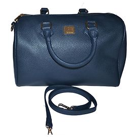 Guy Laroche Blue Leatherette Handbag Blue