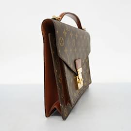 Louis Vuitton-Louis Vuitton Monogram Monceau Handbag-Brown