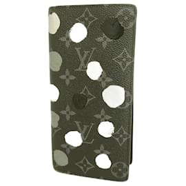Louis Vuitton-Louis Vuitton Long Wallet Monogram Eclipse-Black