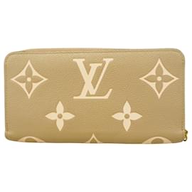 Louis Vuitton-Louis Vuitton Zippy wallet-Beige
