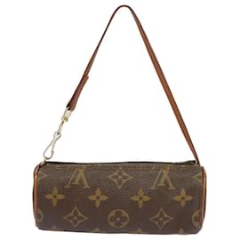 Louis Vuitton-LOUIS VUITTON Monogram Papillon Pouch LV Auth 102210-Monogram