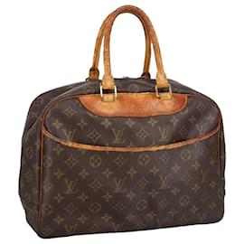 Louis Vuitton-LOUIS VUITTON Monogram Deauville Hand Bag M47270 LV Auth 102091-Monogram