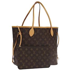 Louis Vuitton-LOUIS VUITTON Monogram Neverfull MM Tote Bag M40156 LV Auth 101331A-Monogram