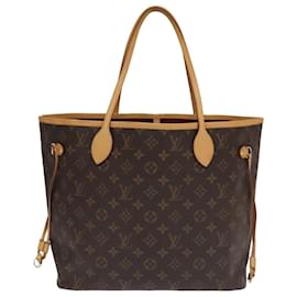 Louis Vuitton-LOUIS VUITTON Monogram Neverfull MM Tote Bag M40156 LV Auth 101331A-Monogram