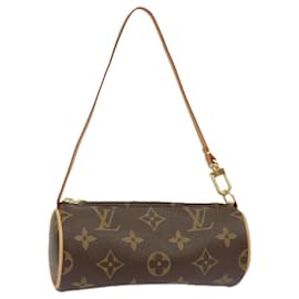 Louis Vuitton-LOUIS VUITTON Monogram Papillon Pouch LV Auth 95806-Monogram