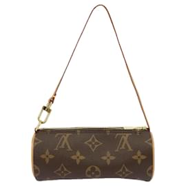 Louis Vuitton-LOUIS VUITTON Monogram Papillon Pouch LV Auth 95806-Monogram