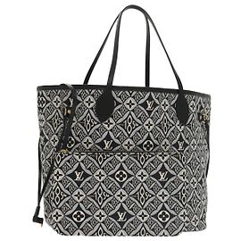 LOUIS VUITTON Monogram Jaguar SINCE 1854 Neverfull MM Bag M57230 LV Auth 101317S Black