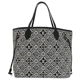 Louis Vuitton-LOUIS VUITTON Monogram Jaguar SINCE 1854 Neverfull MM Bag M57230 LV Auth 101317S-Black