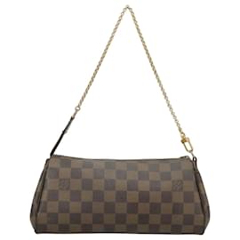 Louis Vuitton-LOUIS VUITTON Damier Ebene Eva Shoulder Bag 2way N55213 LV Auth 100556-Other