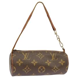 Louis Vuitton-LOUIS VUITTON Monogram Papillon Pouch LV Auth 100599-Monogram