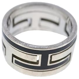 Hermès-HERMES Move Ash Ring Ag925 Silver Auth bs20301-Silvery