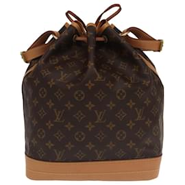 Louis Vuitton-LOUIS VUITTON Monogram Noe Shoulder Bag M42224 LV Auth 101318SA-Monogram