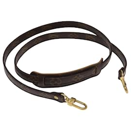 Louis Vuitton-LOUIS VUITTON Monogram Shoulder Strap 42.9"" LV Auth 101389-Monogram