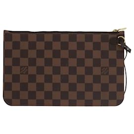 Louis Vuitton-LOUIS VUITTON Damier Ebene Neverfull MM Pouch Accessory Pouch LV Auth mr727-Other