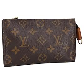 Louis Vuitton-LOUIS VUITTON Monogram Bucket PM Accessory Pouch LV Auth 100589-Monogram