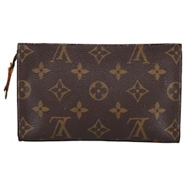 Louis Vuitton-LOUIS VUITTON Monogram Bucket PM Accessory Pouch LV Auth 100589-Monogram
