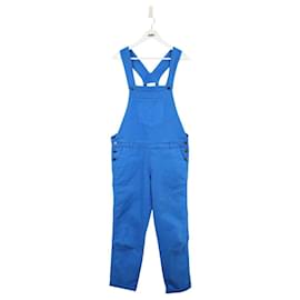 Autre Marque-Cotton overalls-Blue