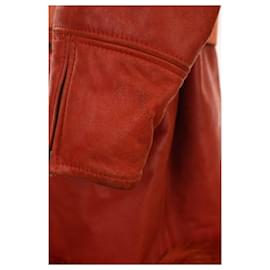 Dior-Fur coat-Orange