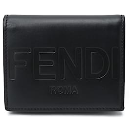 Fendi-Fendi Bi-fold Small Wallet-Black