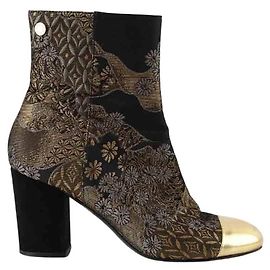 Zadig & Voltaire Botas doradas Dorado