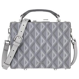 Christian Dior Borsa Dior Lock cd diamond Grigio