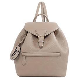 Louis Vuitton-Louis Vuitton Montsouris PM Backpack-Grey