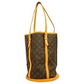 Louis Vuitton-Louis Vuitton Bucket GM-Brown